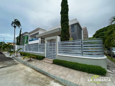 *Modern and Spacious House in Private Residential in Santiago de Los Caballeros, Dominican Republic.*   Imagine living in a private and exclusive residential complex with a modern environment surrounded by gardens for the enjoyment of you and your fa...
