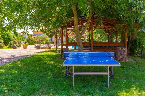 Casa Universe besteht aus 6 Appartements und liegt in einem bezaubernden grünen Paradies in der Nähe von Pula (10 km). Diese Ferienadresse ist ideal für diejenigen, die einen erholsamen Urlaub auf dem Land lieben! In dem großzügigen Garten befindet s...
