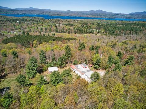 Magog, 111.09 ACRES ZONED WHITE! Discover a concrete engineer's residence to renovate, imposing and majestic, offering more or less 3500 sf of living space. Nestled about 450m from the path, it provides unparalleled privacy. Take advantage of the 11 ...