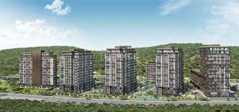 Flats in a Horizontal Architecture Complex in Sarıyer İstanbul Flats are situated in the Sarıyer district of İstanbul. The project is located on the north side of İstanbul. The Vadi İstanbul Mall, which is the most popular place in İstanbul, and Rams...