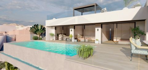 Discover an exceptional new development of seven exclusive villas in Ciudad Quesada, offering panoramic views of the prestigious La Marquesa Golf Course. Designed for modern, eco-conscious living, these homes are self-sufficient on solar energy and b...
