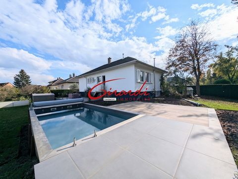 BEREICH SAUSHEIM EINSTÖCKIGES HAUS VON 156 M2 UND SEINEN 4 SCHLAFZIMMERN MIT SWIMMINGPOOL - GRUNDSTÜCK 16 ARES - VIRTUELLER RUNDGANG AUF UNSERER WEBSITE GIRARDI-IMMOBILIER-PFASTATT COM Kommen Sie und entdecken Sie dieses prächtige einstöckige Gebäude...