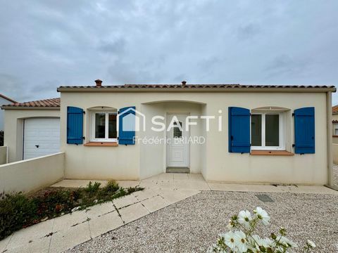 Maison plain pied 2006 - 89m2 - 3ch - garage