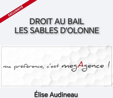 DROIT AU BAIL CENTRE VILLE DES SABLES D'OLONNE