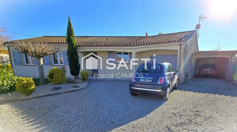 Villa t5 plein pied, avec piscine et garage