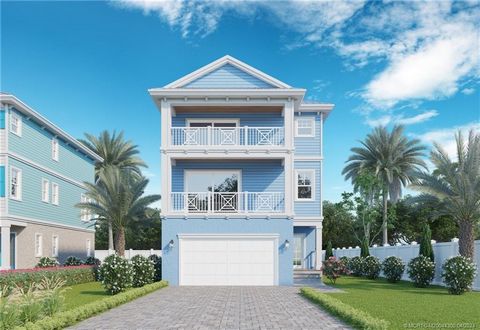 Discover unparalleled coastal living with this exquisite, brand-new development located on sunny South Hutchinson Island. Nestled on the coveted Seaway Drive, this single family home offers an idyllic lifestyle surrounded by cultural attractions, his...