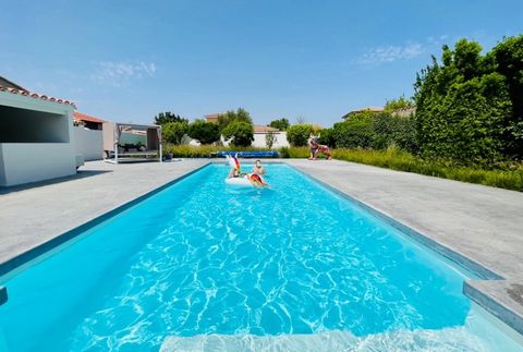 Dpt Pyrénées Orientales (66), à vendre BOMPAS maison P6 avec piscine