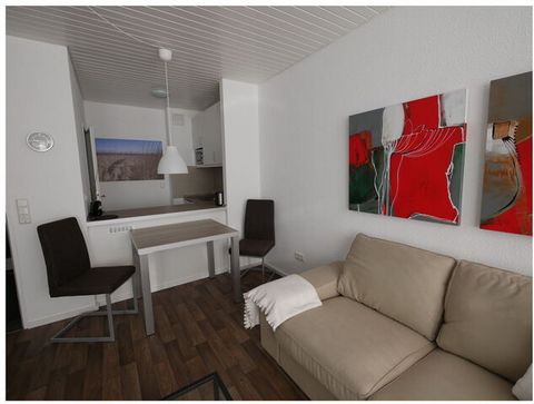 45 m² holiday apartment on the 2nd floor for 2 people, large balcony facing south-east