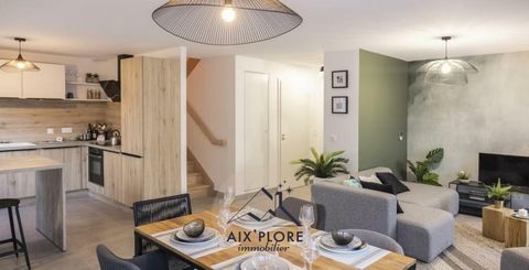 Venez découvrir votre futur appartement T3 en duplex de 66 m2 (68m2 au sol) sur la commune d'Alby sur Chéran. Il se trouve dans une petite résidence idéalement située entre Aix les bains et Annecy, dans un environnement champêtre au calme. Cet appart...