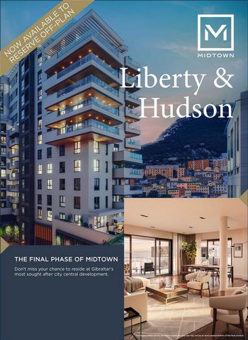 Located in Midtown. Introducing Midtown’s newest developments Liberty and Hudson, the epitome of contemporary city living, nestled in the vibrant heart of Gibraltar. Embark on a journey of luxury and sophistication. Liberty and Hudson boast a seamles...