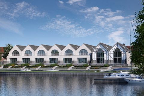 This exquisite four-bedroom river-front 3,297 sq ft home is in a new development of eight homes and has exceptional views thanks to its positioning on the banks of the River Thames. The internationally lauded designer Lucarna created the beautiful in...
