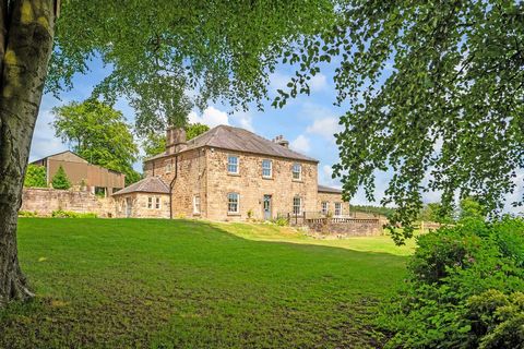 A stunning Georgian four bedroom country residence with additional self contained one bedroom coach house and further outbuildings with residential planning permission in place, plus a derelict cottage. The property sits within grounds of circa 21 ac...