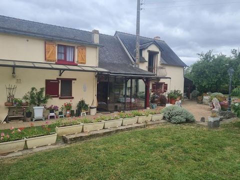 Guénaël Viratelle your real estate advisor of Properties-Privés presents you exclusively. Very nice country house with large plot and a chicken coop of 900 m², A house (farmhouse) An entrance that gives into a large kitchen facing South with a back k...