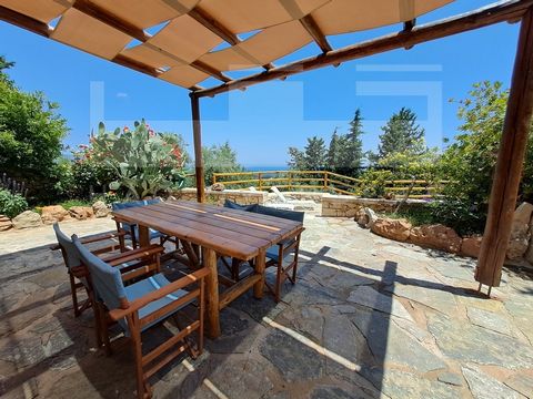 This stone house for sale in Apokoronas Chania is located in the picturesque village of Melidoni, on the highest spot, enyoing unique views of Kalyves beach and the mountains of Crete. it has got the total living space of 170sqms, developed on 2 floo...
