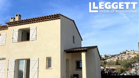 A28411FT83 - NEW- Florence TOURBIER presents a new property for sale in exclusivity, this pretty new semi-detached house is located at the foot of the magnificent village of Fayence in the Var department in the Provence-Alpes-Côte d'Azur region of Fr...