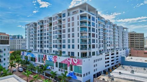 Welcome to the epitome of urban sophistication at The Mark, nestled in the heart of vibrant downtown Sarasota. Constructed in 2019, the Mark provides owners with all the look and feeling of a new construction building, without the same price tag. Ima...