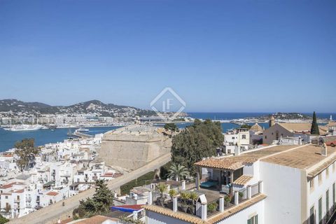 Located in a historic building at the top of Ibiza's UNESCO listed 