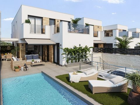 NEW BUILD 3 BED-SEMI-DETACHED VILLAS IN DOLORES~~New Build semi-detached villas located in the town of Dolores, close to the beaches of La Marina and Guardamar.~~New Build residential of 10 semi-datached villas with 3 bedrooms, 2 bathrooms, open plan...