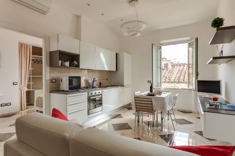 VENERE Suite can host up to four people: two in a queen-size bed in the bedroom and two in a comfortable sofa-bed in the living room. Bathroom with large shower, wooden floor and chromotherapy lights. Renovated with high quality materials and designe...