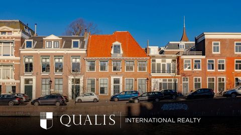 Blisko Amsterdamu i plaży! Odkryj wyjątkową okazję w Haarlemie: monumentalny dom nad kanałem z XVIII wieku, położony nad jednym z najpiękniejszych kanałów Haarlemu, 