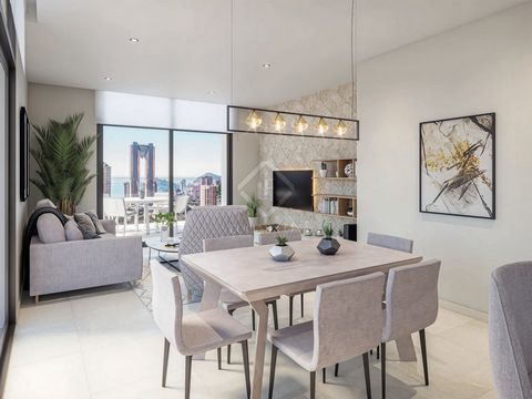 Located in the western area of Benidorm, Alicante, this newly built apartment embodies luxury and comfort facing the Mediterranean Sea. With panoramic views that embrace the blue horizon and the sea breeze as a constant companion, this home offers an...