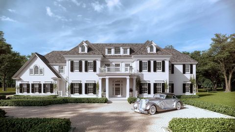 Descubra o epítome da vida de luxo a apenas 13 milhas ao norte de Nova York, no prestigiado condomínio fechado de Greystone-on-Hudson. Esta magnífica propriedade georgiana a ser construída está posicionada em uma extensa parcela de 2,38 acres aninhad...