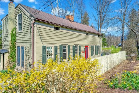 Historic Salt Box home with 2nd home on adjoining lot offered for sale together. The Salt Box is beautifully renovated with modern conveniences, original wide plank hard wood floors, 3 beds, including a spacious primary suite with 3 closets (walk-in,...