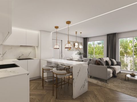 Appartement compact de 2 pièces de 58 m2, situé dans le programme immobilier Bocage 65 à Avenidas Novas, Lisbonne. Cet appartement d'une chambre dispose d'un hall d'entrée, d'une cuisine ouverte de 10 m2, d'un salon de 18 m2, d'une chambre avec placa...
