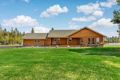Owner financing is readily available for this breathtaking custom-built home nestled on 3.5 acres near McCall. Featuring two private master suites, this residence offers versatile living options, ensuring both comfort and privacy. Venture outdoors to...