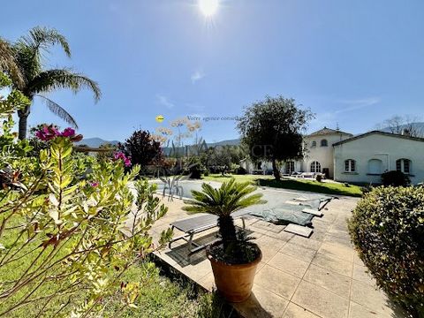 The Bastia Balagne agency offers for sale a property located in the town of LUCCIANA not far from the MARANA beaches and its international airport. The house of approximately 191m2 is built on landscaped grounds of approximately 3,000m2 with a swimmi...