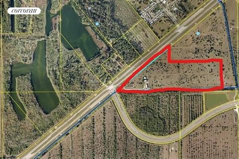 30 acre parcel of semi-improved pasture close to downtown LaBelle boasting 1,500+ feet of highway frontage onto SR 80 with close proximity to Wal-Mart. Land has been maintained from overgrowth and would require minimal land clearing. Currently zoned ...