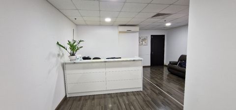 An office of 300sq.m enclosed area with mountain and sea view is available for rent from the 1st of July 2024 on Spyros Kypianou Avenue. Communal charges amount to €400 per month. Larnaca is the international gateway to Cyprus, being its second port ...