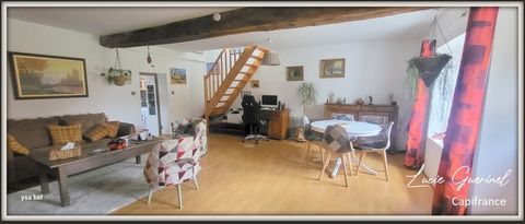 Dpt Loire Atlantique (44), à vendre SAINT AUBIN DES CHATEAUX maison P4 avec chalet et garage