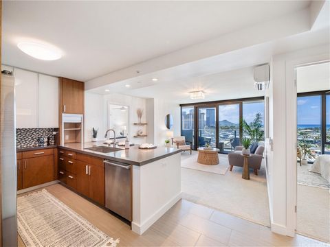 Step into unparalleled luxury at The Collection, with your exquisite 2-bedroom, 2-bath condo home. This sophisticated, pet friendly residence features sleek, Bosch stainless steel appliances, expansive bedrooms with ocean views and equipped with elec...