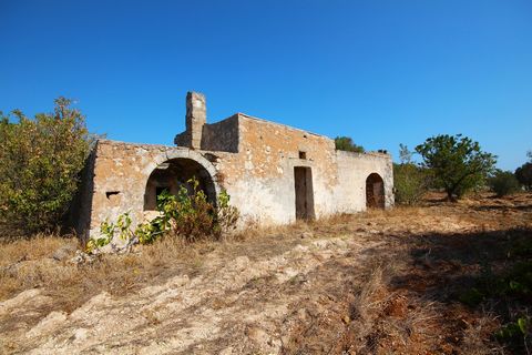 Entdecken Sie den Charme Apuliens mit dieser bezaubernden antiken Lamia, die sich auf einem weitläufigen, 13.000 m² großen Grundstück befindet, das mit Mandel- und Olivenbäumen geschmückt ist. Diese Immobilie, die reif für eine Renovierung ist, biete...