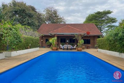 3 Bedroom House for sale in On Tai, Chiang MaiLovely one storey house with pool situated on a large plot of land for sale fully furnished in Mae On area of Chiang Mai. It takes approximately  45 minutes drive from the airport, the house is in a seren...