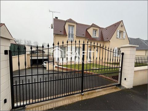 A VENIZEL 02, PROCHE SOISSONS, BEAU PAVILLON DE 150 M2 SUR S/SOL TOTAL, VERANDA, PISCINE, GARAGE ET DEPENDANCE, TERRAIN 650 M2.