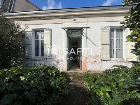 Talence Forum emplacement privilégié pour cette maison en pierre de 119m² hab. à rénover avec sa dépendance