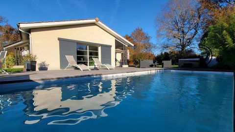 Maison au calme , 3 ch , garage et piscine