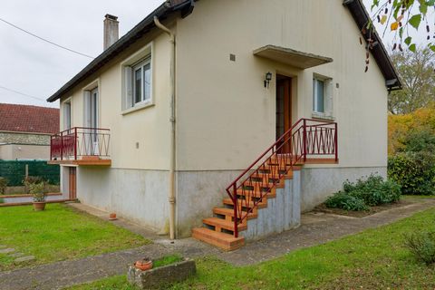 Maison sur sous-sol total semi-enterré - 3 chambres de plain-pied - Garage