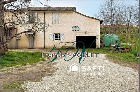 Maison en pierre avec grand jardin – Un potentiel à révéler !