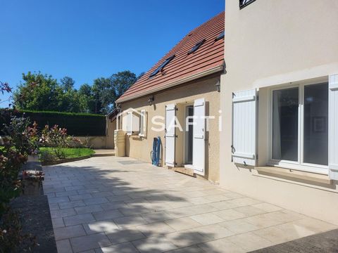 Maison 145 m², 4 chambres et +, 2 garages, jardin