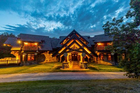 This timeless, Colorado lodge-style home is extraordinarily built and centered on 75+ acres in the heart of Millbrook. Located on one of Millbrook’s most desirable country roads and sited high on a hill, one enters this gated estate takes the winding...