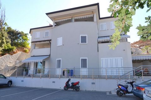 Punat, Stara Baška, furnished apartment surface area 65 m2 for sale, with a sea view, in an attractive location, 100 m from the beach. The apartment consists of a living room with a kitchen and dining area, three bedrooms, bathroom, covered terrace a...