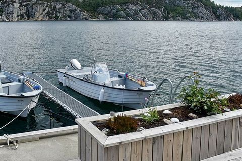 Great south-east facing holiday house in fisherman’s cabin style. Boat berth right next to the holiday home and a short distance to good fishing spots make this a suitable holiday home for a family. The holiday house was completed in the summer of 20...