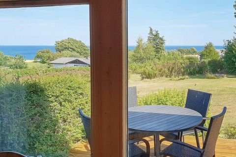 Holiday cottage located in a popular cottage area with amazing panoramic views of Little Belt. The house is located on a plot with opportunities for the children to play and the grown-ups to enjoy the sun. There is a sandpit. The area has trails lead...