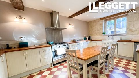 A22528GJP47 - Situated in the heart of a picturesque village, this spacious home has been beautifully renovated to create a stylish and characterful home with a beautiful walled garden, 2 separate patios for alfresco living and a stone pigeonnier whi...