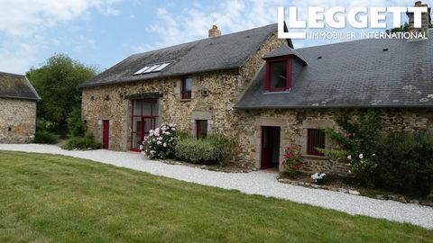 A22316AST53 - Renovated farm house with, annexe/gite, outbuildings and 4.8ha of prime grazing land, situated in the quiet countryside of Normandy, just 7km to all local amenties Luminous 4 bedroom house and 1 bedroom annexe with land surrounding the ...