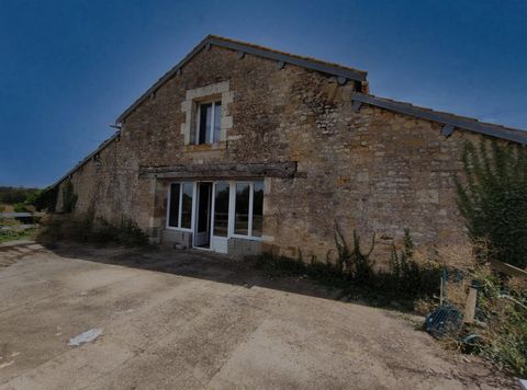This beautiful stone barn of 700m² to convert (subject to planning permission) has had some work started as it was used as an entertainment barn. The property sits on a plot of just over 2000m². Situated in a small hamlet with three properties. On on...