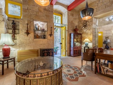 Set within one of Birgu s oldest buildings dating from the early 1500s when the village became the first seat of the Order of St. John in Malta is this beautiful House Of Character tucked away in the heart of the ancient hamlet of Birgu. The house wa...